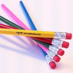 슈필마테 육각 연필 100자루(5가지 색상)