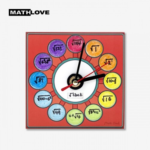 수지원에듀마트,종이로 만드는 Math Clock_수학시계 (10인용)